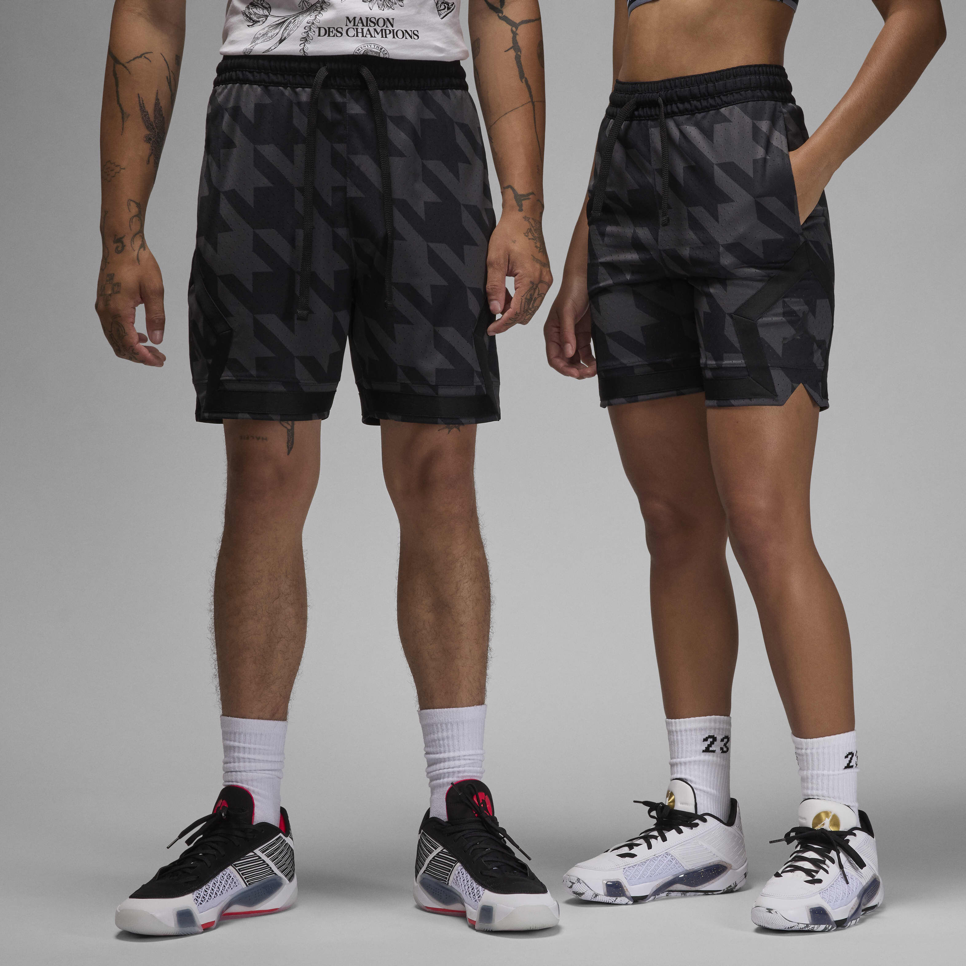 Jordan Diamond Shorts-Jordan, Jordan Sport, Men's Dri-FIT Printed Diamond Shorts