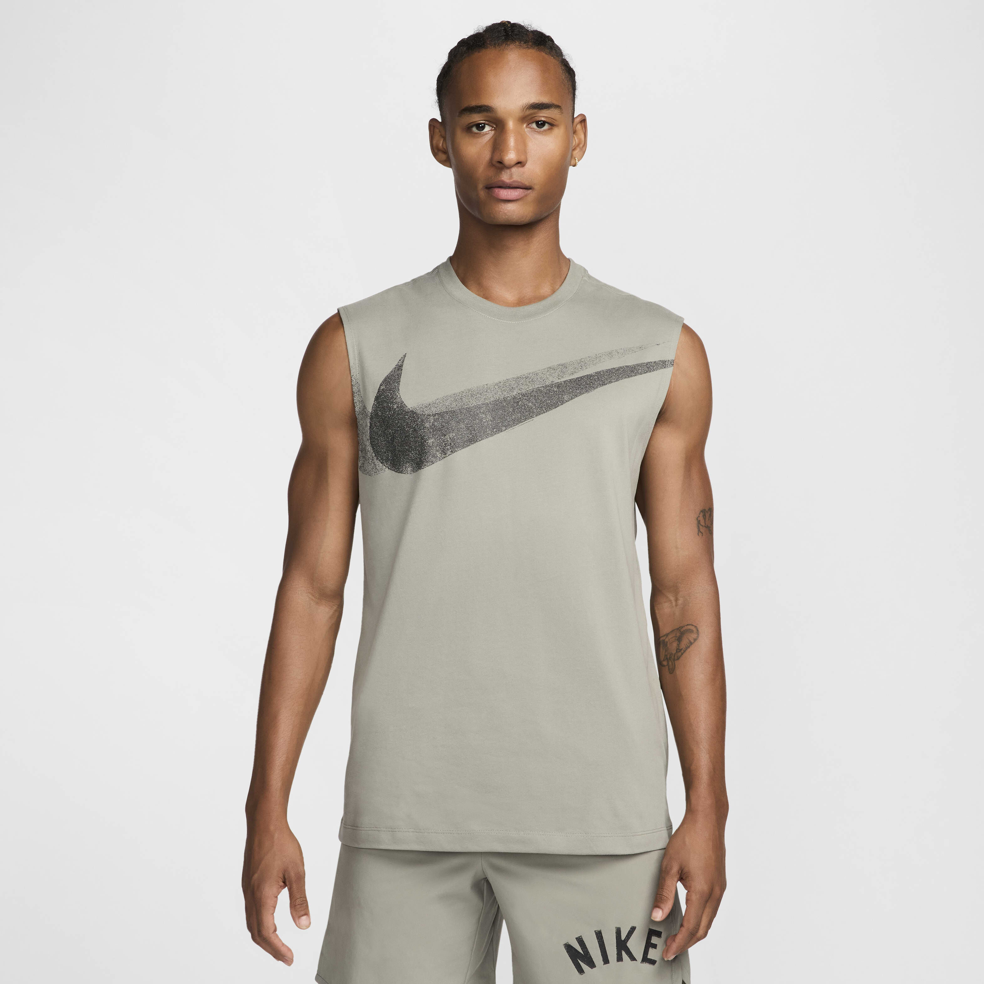 Men's Sleeveless Tank Tops-Nike, Nike, Men's Dri-FIT Sleeveless Fitness T-Shirt